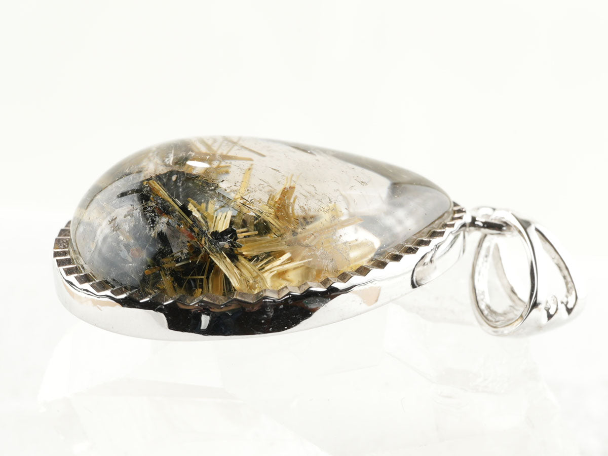 タイチンルチルクォーツ ペンダント 一点物 199-323