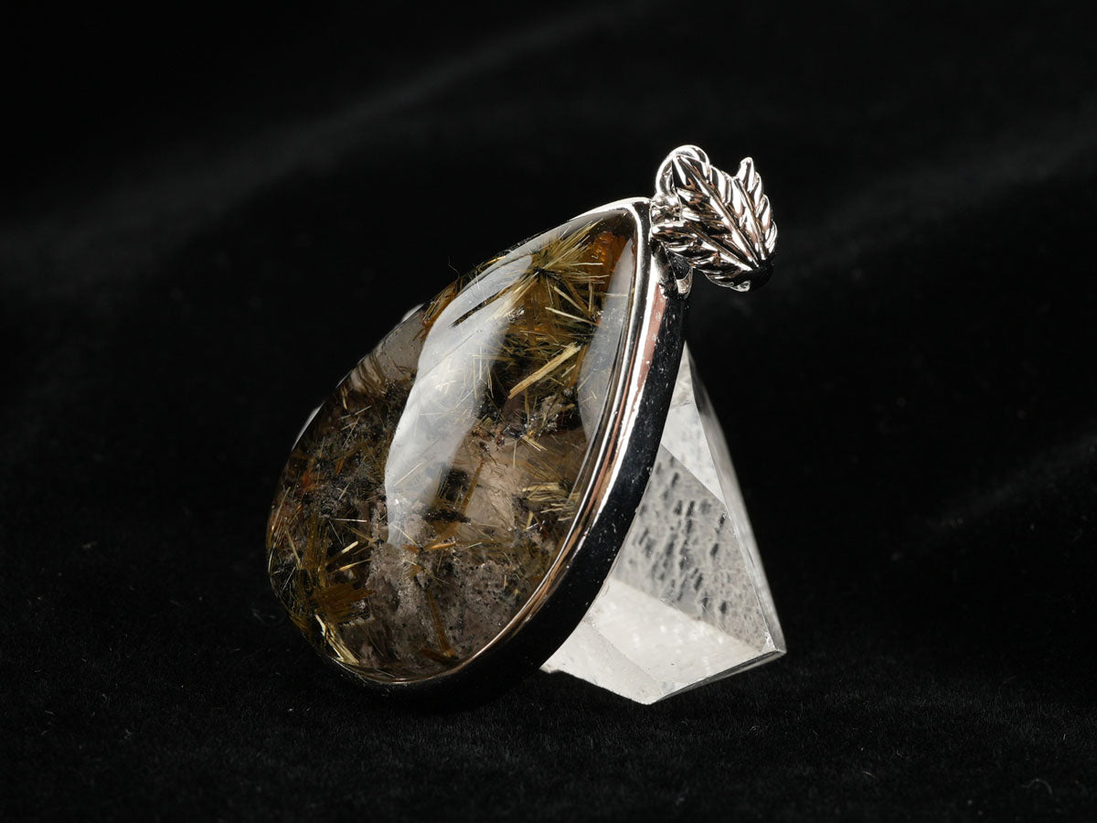 金運上昇‼️タイチンルチルクォーツ ペンダント 金運上昇‼️タイチンルチルクォーツ ペンダント 金運アップの王道