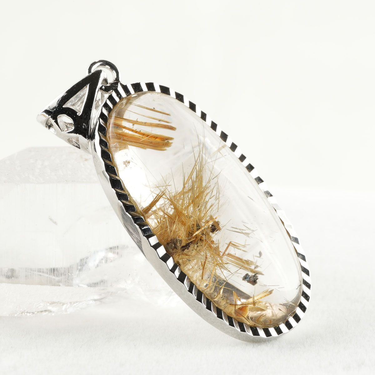 タイチンルチルクォーツ ペンダント 一点物 199-325