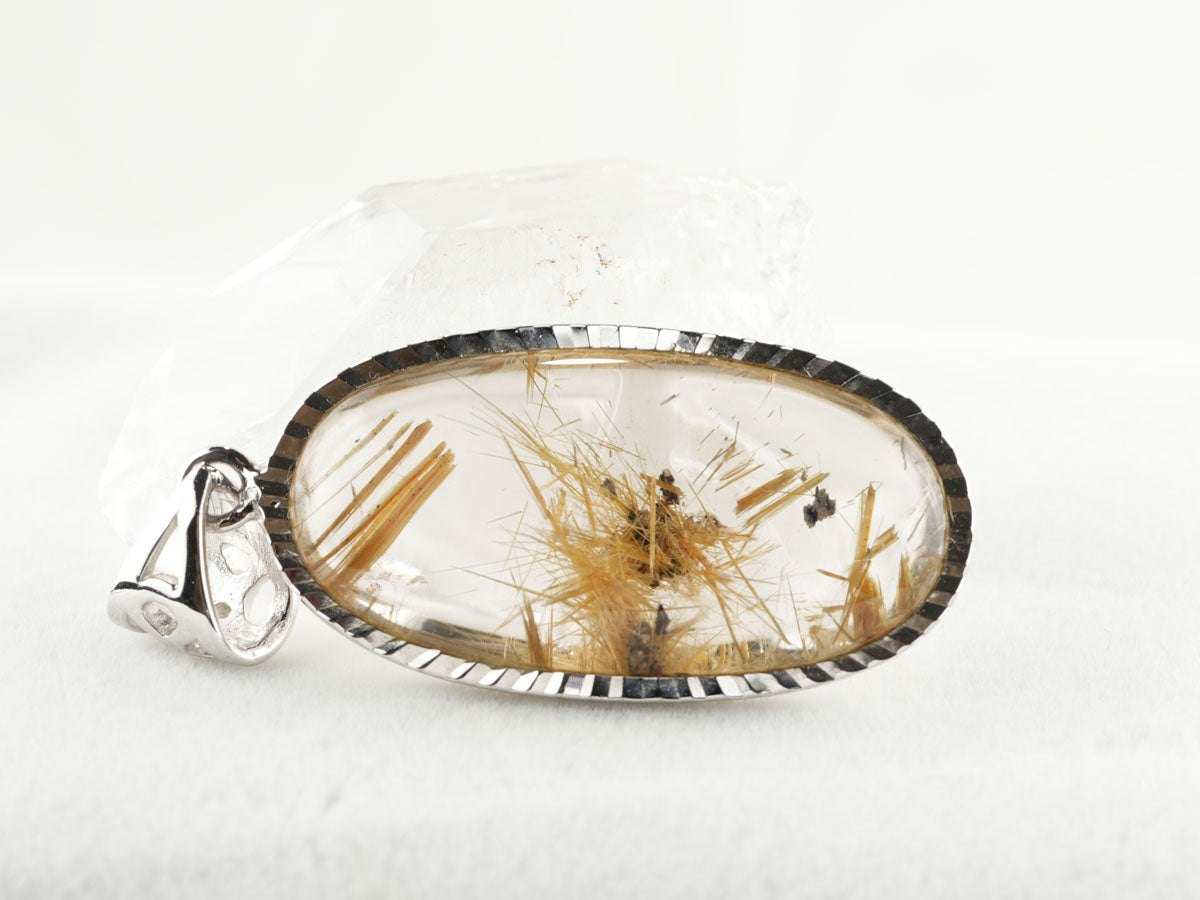 タイチンルチルクォーツ ペンダント 一点物 199-325