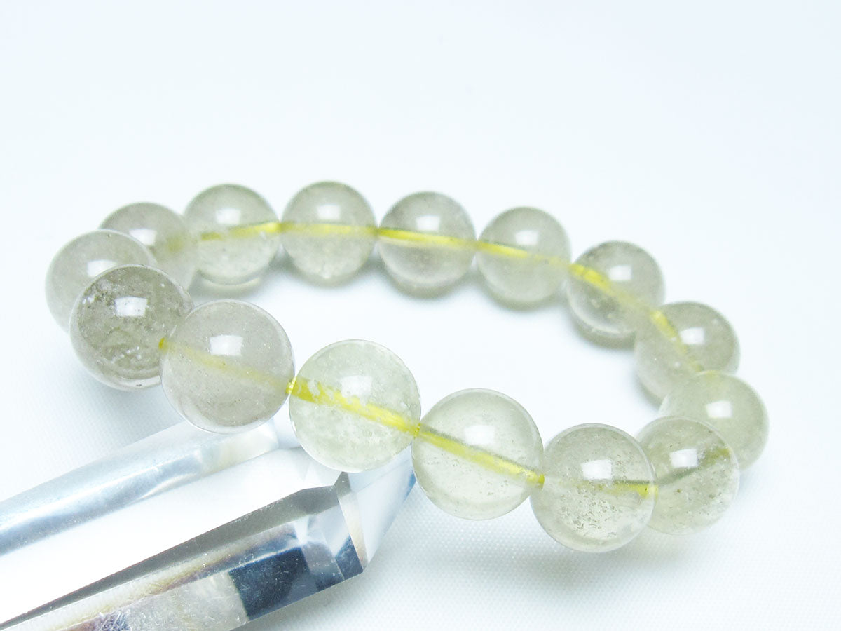 リビアングラス ブレスレット 13mm 一点物 199-755