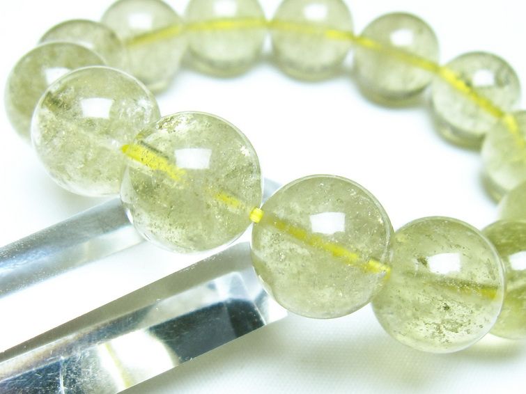 リビアングラス ブレスレット 16mm 一点物 メール便可 [M便 1/10] 199-759