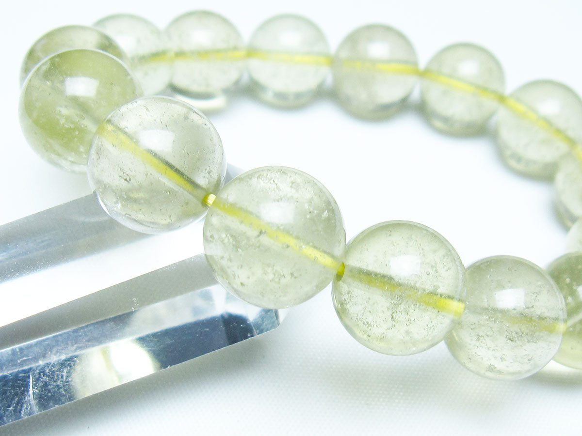 リビアングラス ブレスレット 14mm 一点物 199-766