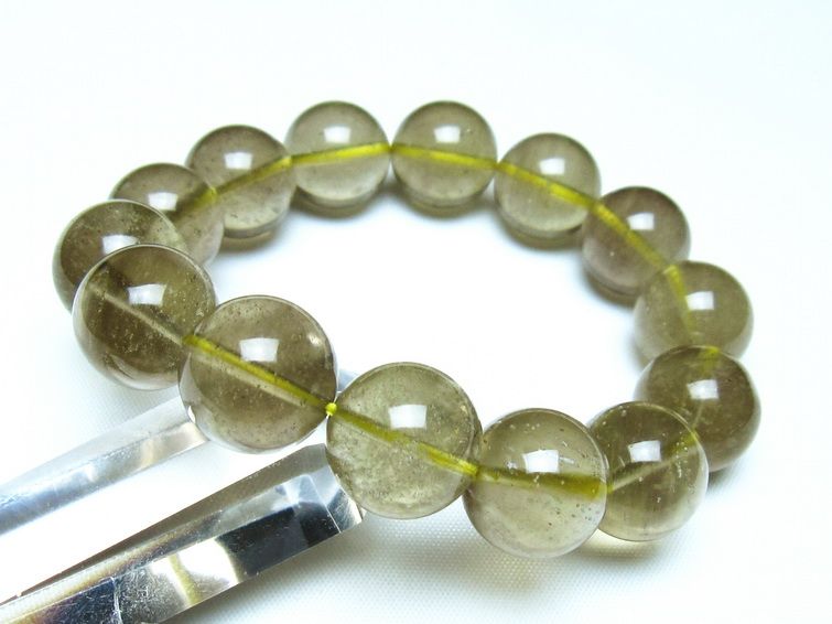 リビアングラス ブレスレット 16mm 一点物 メール便可 [M便 1/10] 199-769