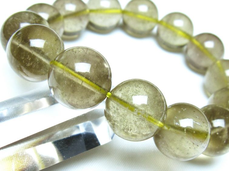 リビアングラス ブレスレット 16mm 一点物 メール便可 [M便 1/10] 199