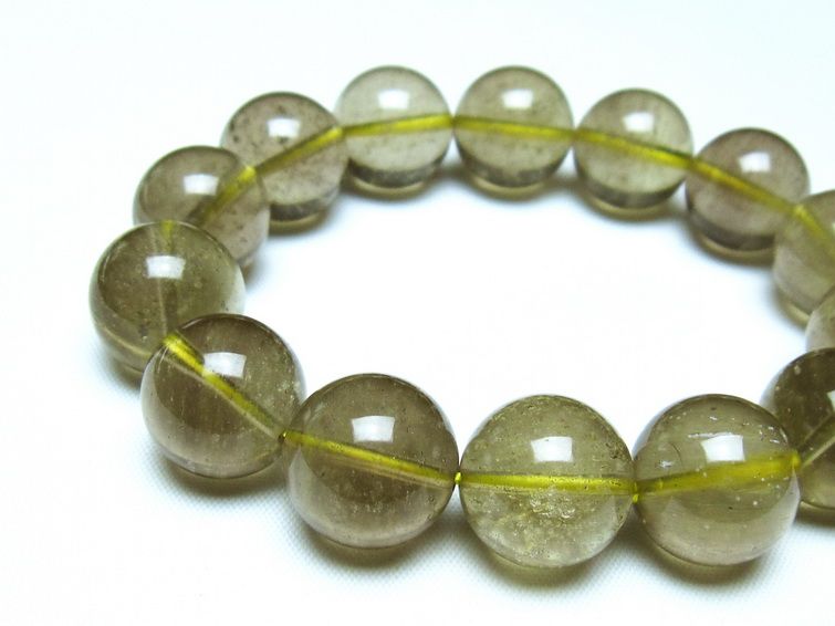 リビアングラス ブレスレット 16mm 一点物 メール便可 [M便 1/10] 199-769