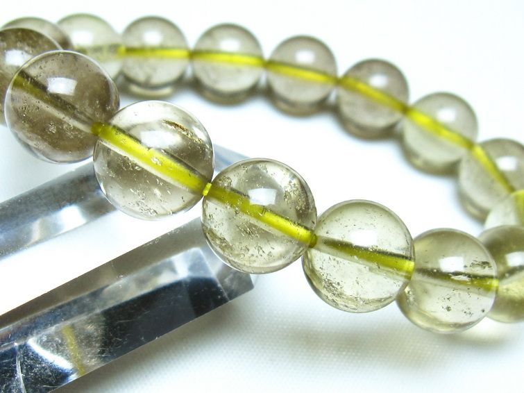 リビアングラス ブレスレット 12mm 一点物 メール便可 [M便 1/10] 199-773