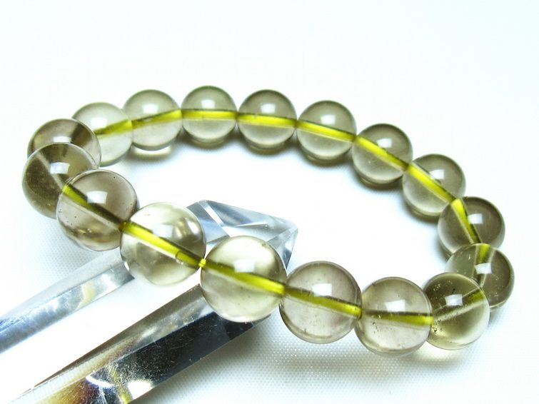 リビアングラス ブレスレット 12mm 一点物 メール便可 [M便 1/10] 199-774