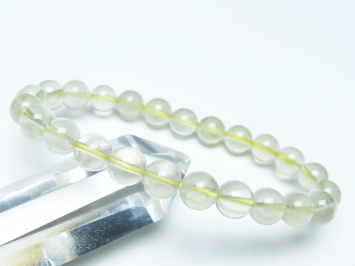リビアングラス ブレスレット 8mm 一点物 199-805