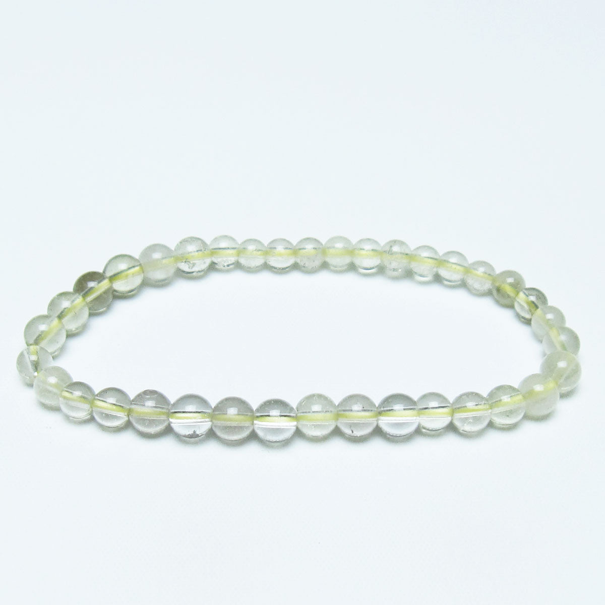 リビアングラス ブレスレット 5mm 一点物 メール便可 199-806 【sold out】