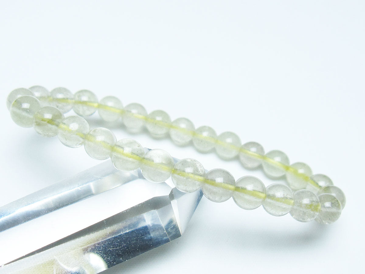 リビアングラス ブレスレット 7mm 一点物 199-807
