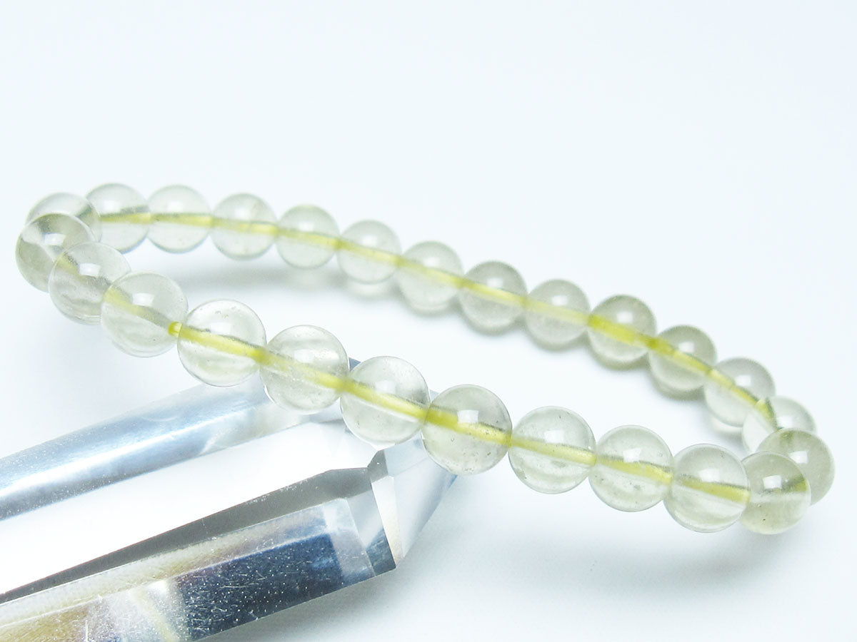 リビアングラス ブレスレット 8mm 一点物 199-811