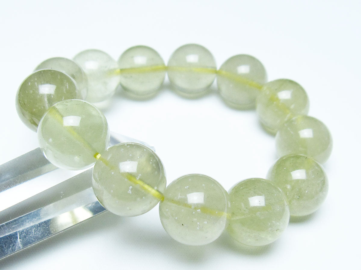 リビアングラス ブレスレット 17mm 一点物 199-817