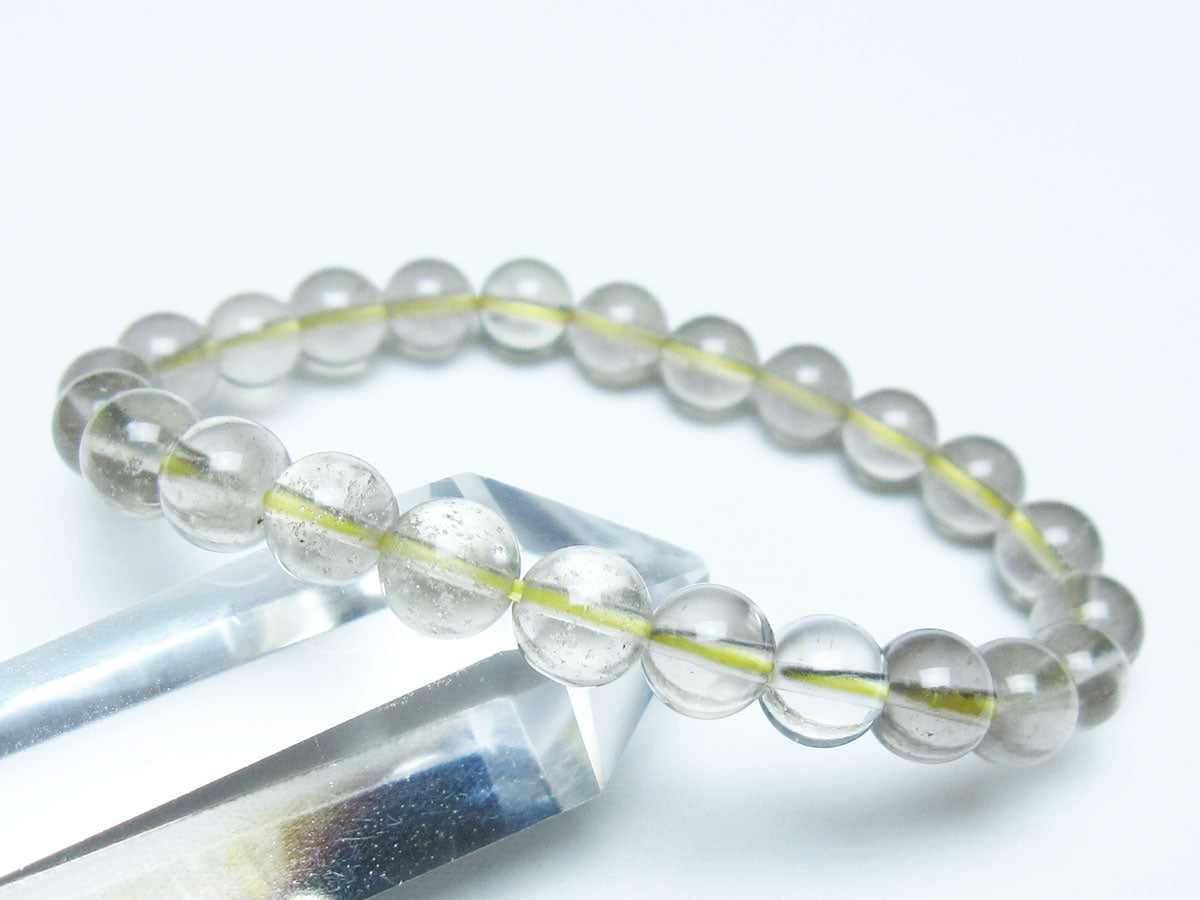 リビアングラス ブレスレット 8mm 一点物 199-825