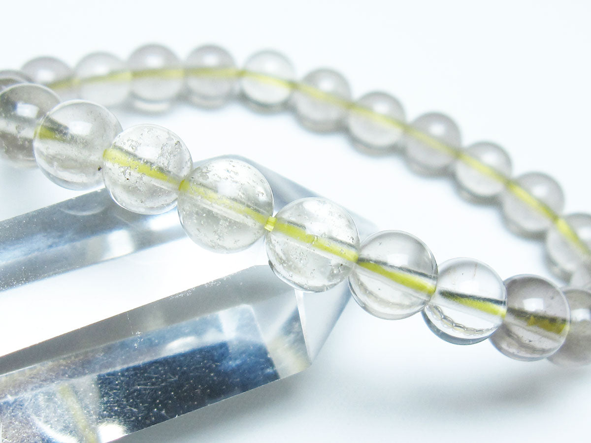 リビアングラス ブレスレット 8mm 一点物 199-825