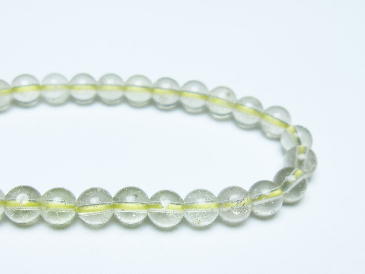 リビアングラス ブレスレット 6mm 一点物 199-828