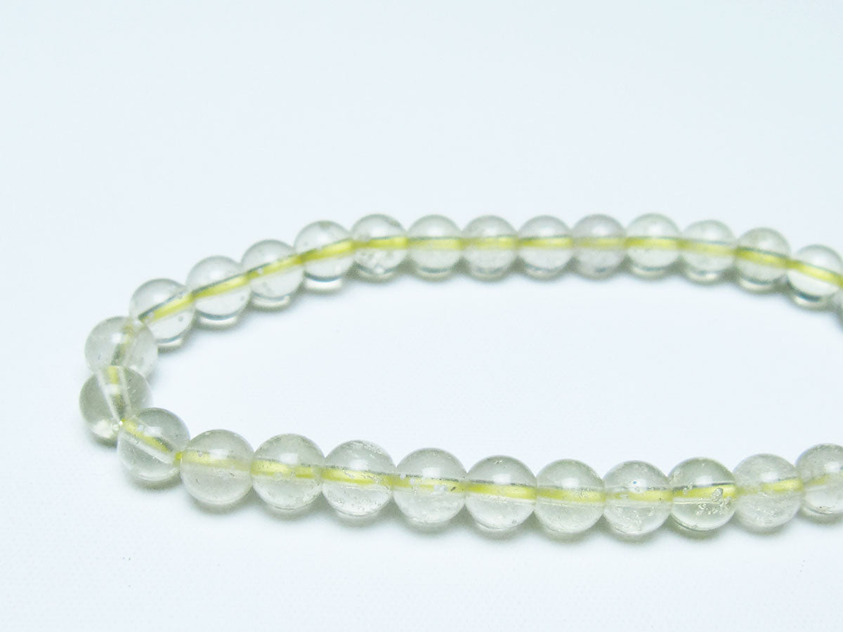 リビアングラス ブレスレット 6mm 一点物 199-829