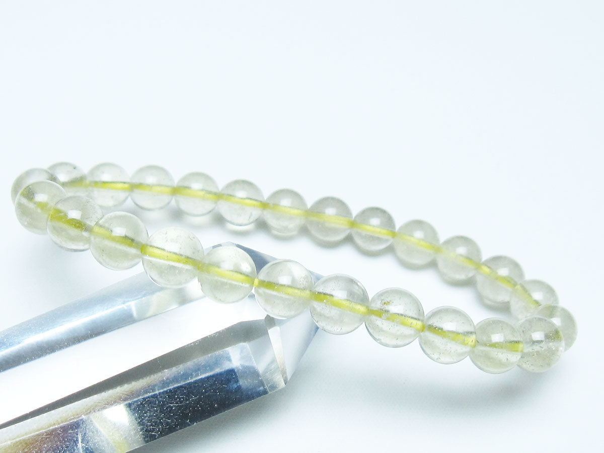 リビアングラス ブレスレット 8mm 一点物 199-830