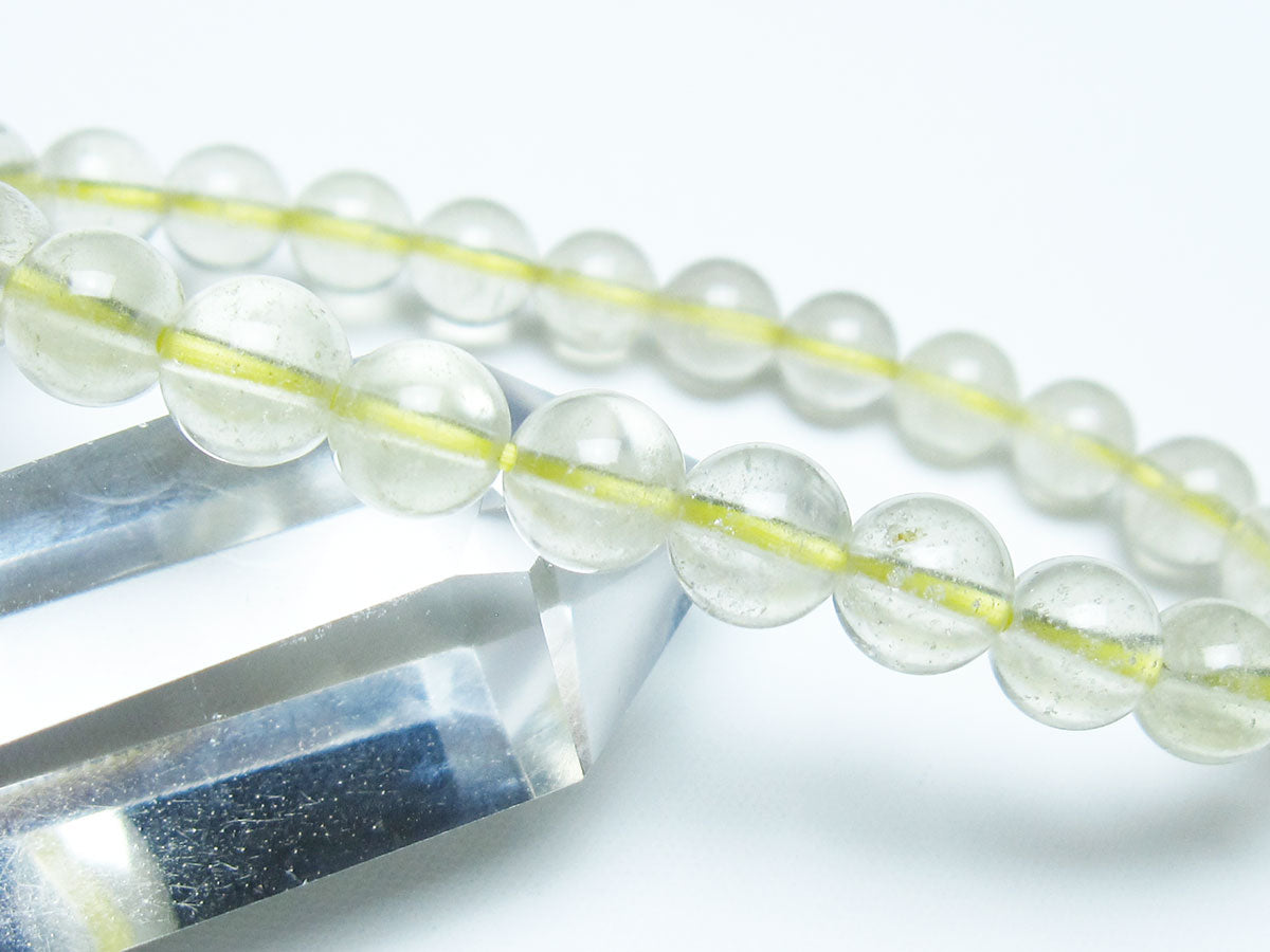 リビアングラス ブレスレット 8mm 一点物 199-830