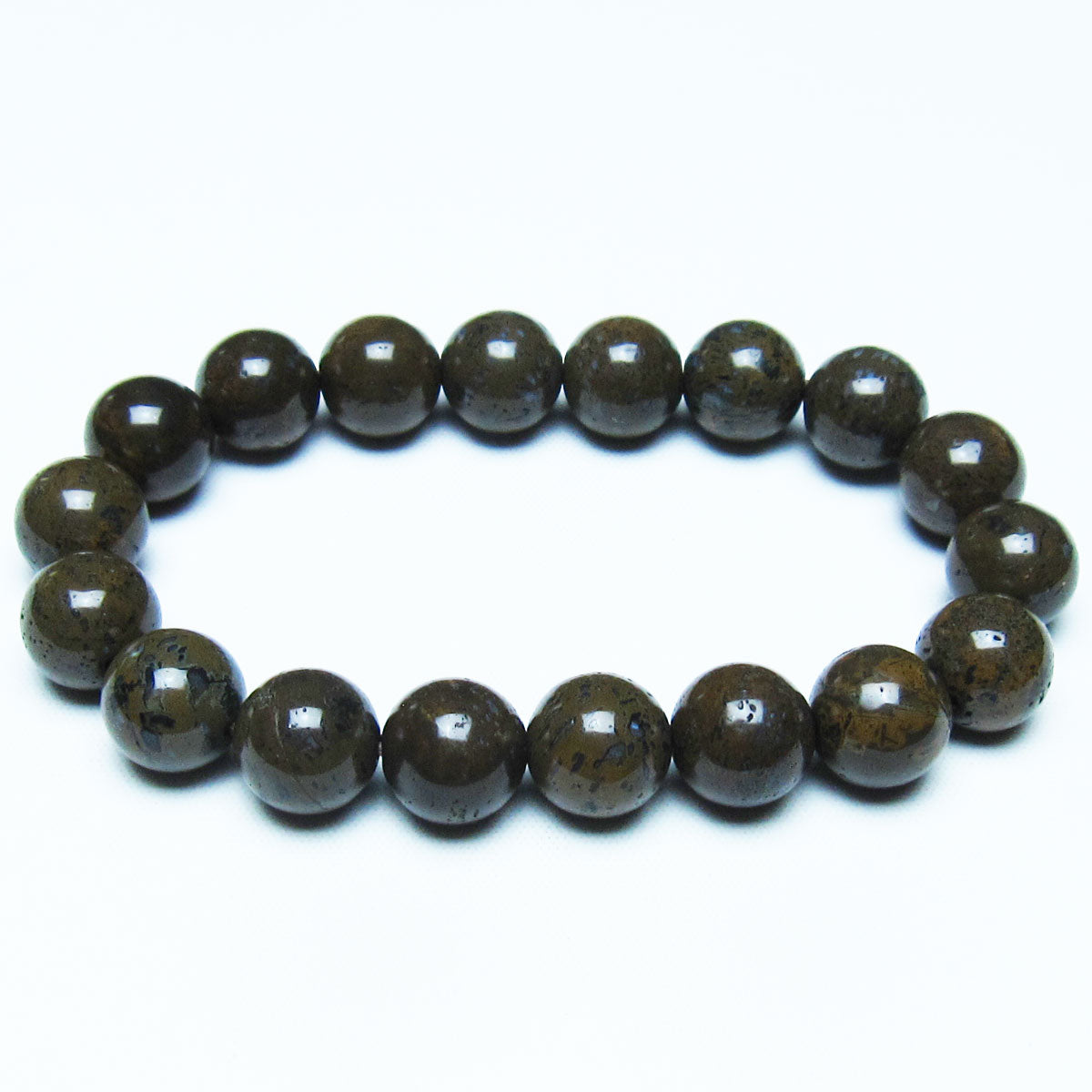 コンドライト ブレスレット サハラNWA869 隕石 12mm 一点物 199-851 【sold out】