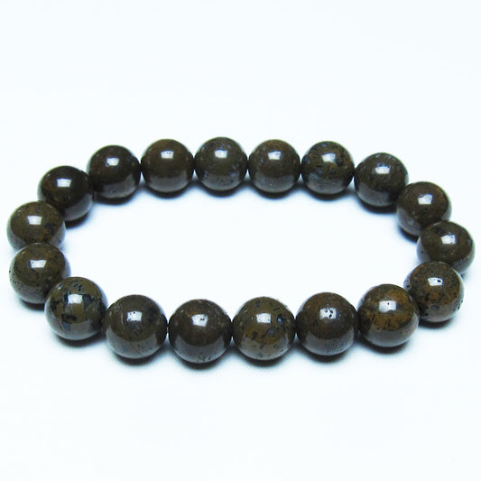 コンドライト ブレスレット サハラNWA869 隕石 12mm 一点物 199-851 【sold out】