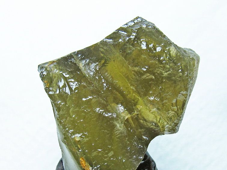 1.2Kg リビアングラス 原石 台座付属 一点物 199-942