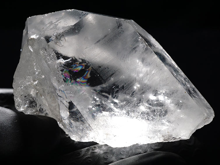 レムリアンシード 水晶 原石 虹入り ブラジル ミナスジェライス州 コリント産 すいしょう 証明書付属 一点物 271-140