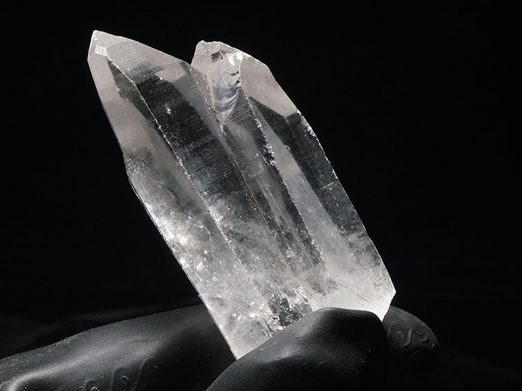 レムリアンシード 水晶 ダブルポイント 原石 ブラジル ミナスジェライス州 コリント産 証明書付属 一点物  271-227 [sold out]