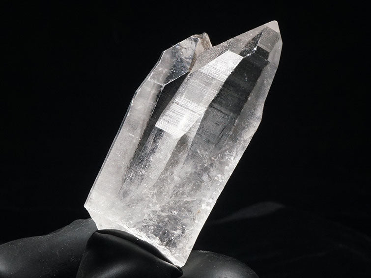 レムリアンシード 水晶 ダブルポイント 原石 ブラジル ミナスジェライス州 コリント産 証明書付属 一点物  271-227 [sold out]