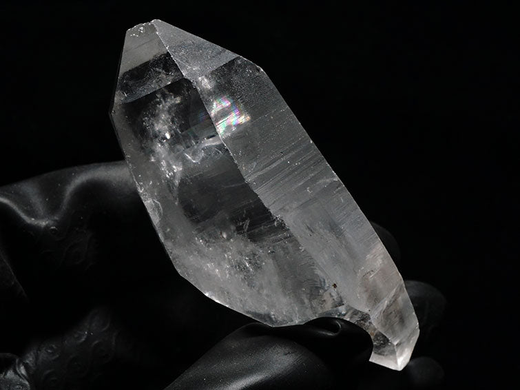 レムリアンシード 水晶 ダブルポイント 原石 ブラジル ミナスジェライス州 コリント産 証明書付属 一点物  271-253 【sold out】