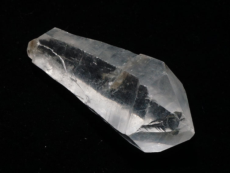 レムリアンシード 水晶 ダブルポイント 原石 ブラジル ミナスジェライス州 コリント産 証明書付属 一点物 271-255
