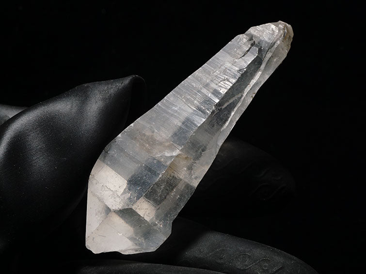 レムリアンシード 水晶 ダブルポイント 原石 ブラジル ミナスジェライス州 コリント産 証明書付属 一点物 271-255