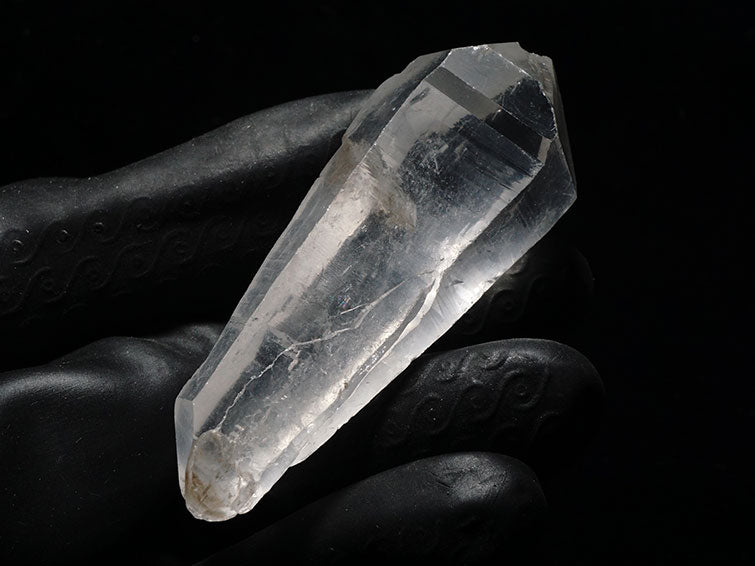 レムリアンシード 水晶 ダブルポイント 原石 ブラジル ミナスジェライス州 コリント産 証明書付属 一点物 271-255