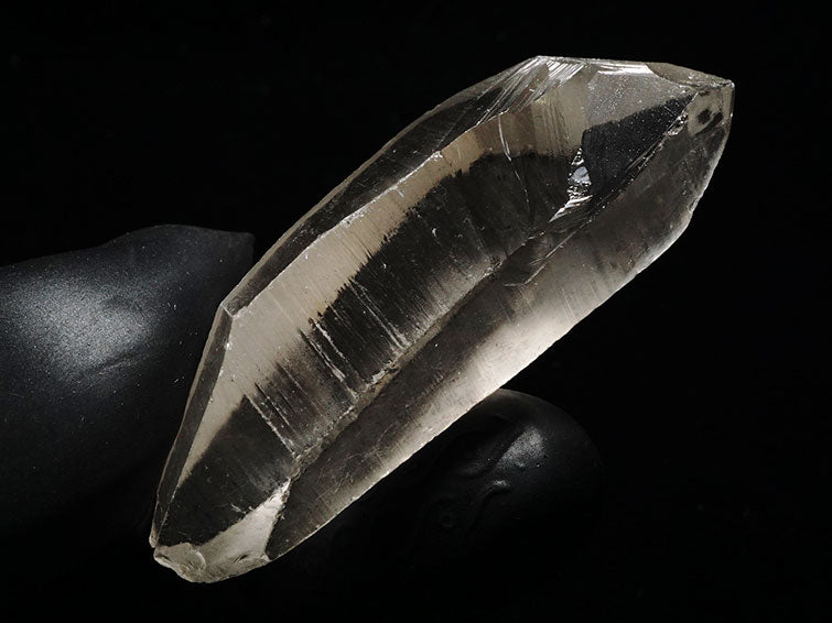 レムリアンシード 水晶 ダブルポイント 原石 ブラジル ミナスジェライス州 コリント産 証明書付属 一点物 271-256