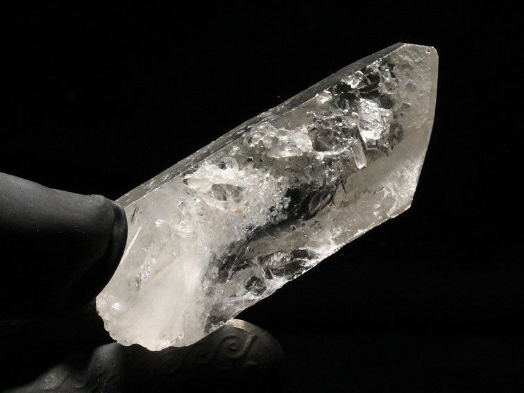 レムリアンシード 水晶 原石 ブラジル ミナスジェライス州 コリント産 証明書付属 一点物 271-269