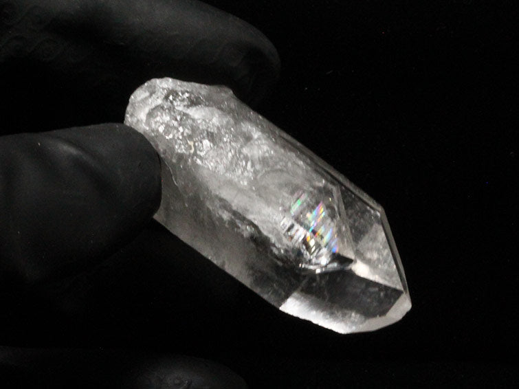 レムリアンシード 水晶 原石 虹入り ブラジル ミナスジェライス州 コリント産 証明書付属 一点物 271-595