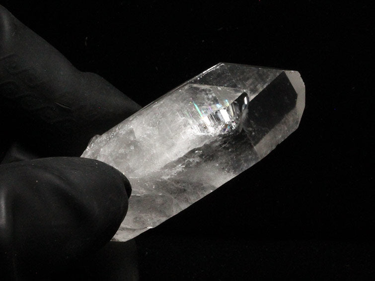 レムリアンシード 水晶 原石 虹入り ブラジル ミナスジェライス州 コリント産 証明書付属 一点物 271-595