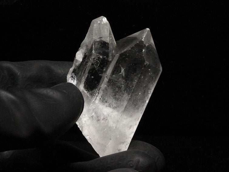 レムリアンシード 水晶 原石 ツインクリスタル ブラジル ミナスジェライス州 コリント産 証明書付属 一点物 271-601