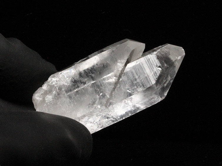 レムリアンシード 水晶 原石 ツインクリスタル ブラジル ミナスジェライス州 コリント産 証明書付属 一点物 271-605 【sold out】