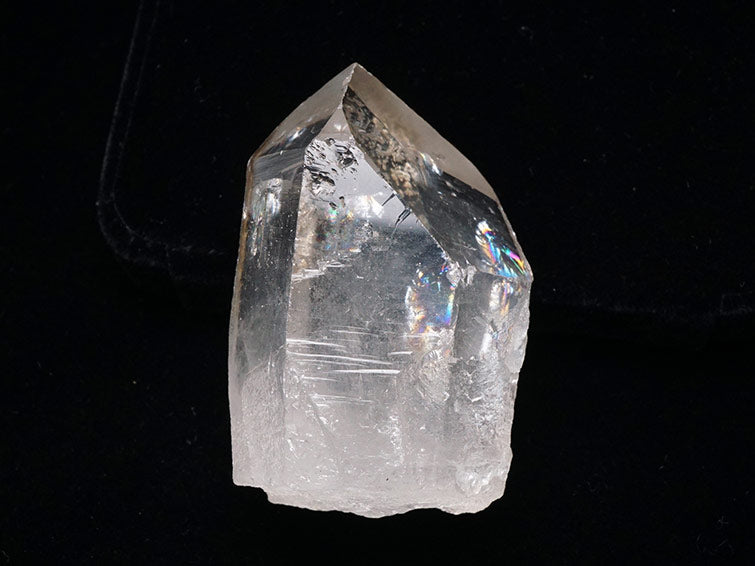 レムリアンシード 水晶 原石 虹入り セルフヒールド ブラジル ミナスジェライス州 コリント産 証明書付属 一点物 271-661 【sold out】