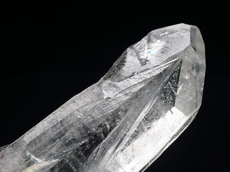レムリアンシード 水晶 原石 ブラジル ミナスジェライス州 コリント産 証明書付属 一点物 271-701[sold out]