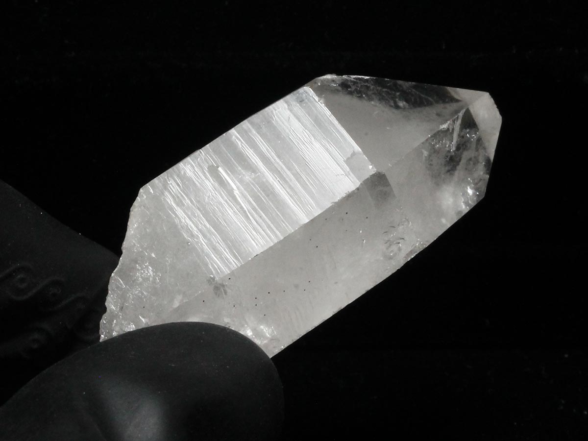 レムリアンシード 水晶 原石 証明書付属 ブラジル ミナスジェライス州 コリント産 レムリアンシードクリスタル 一点物 271-895 【sold out】