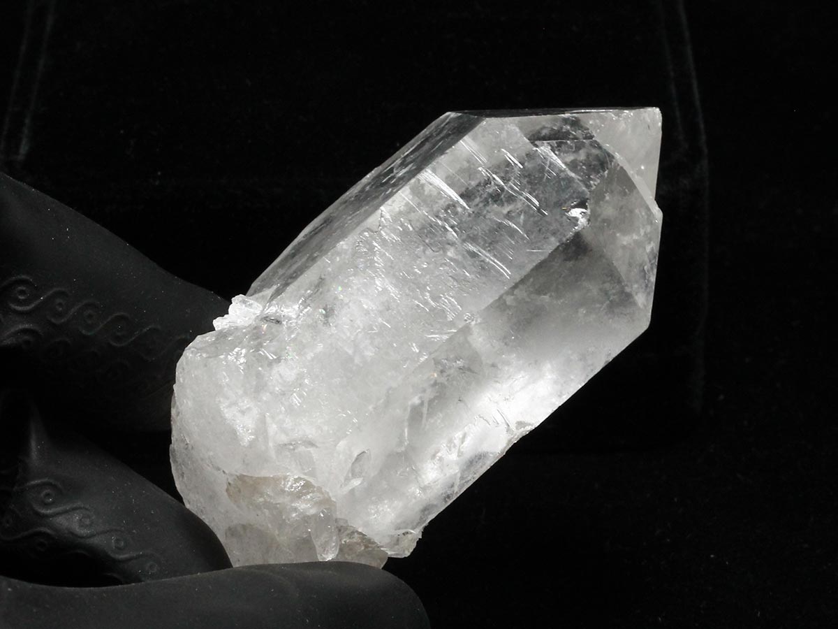 レムリアンシード 水晶 原石 証明書付属 ブラジル ミナスジェライス州 コリント産 レムリアンシードクリスタル 一点物 271-917