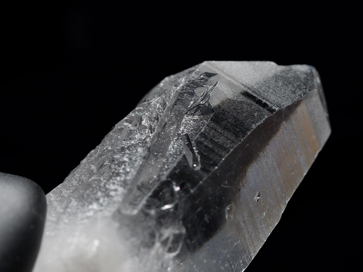 レムリアンシード 水晶 原石 証明書付属 ブラジル ミナスジェライス州 コリント産 レムリアンシードクリスタル 一点物 271-937