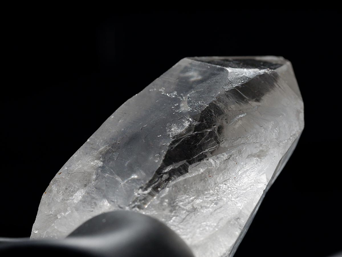 レムリアンシード 水晶 原石 証明書付属 ブラジル ミナスジェライス州 コリント産 レムリアンシードクリスタル 一点物  271-938