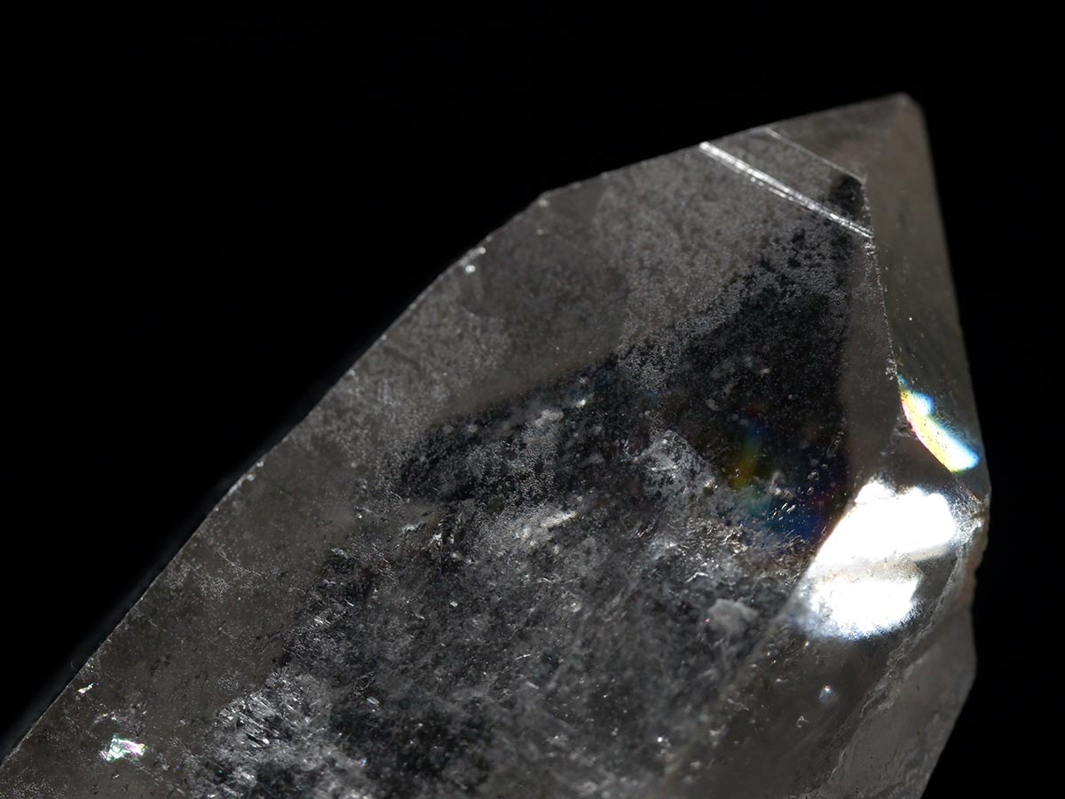 レムリアンシード 水晶 原石 証明書付属 ブラジル ミナスジェライス州 コリント産 レムリアンシードクリスタル 一点物  271-943