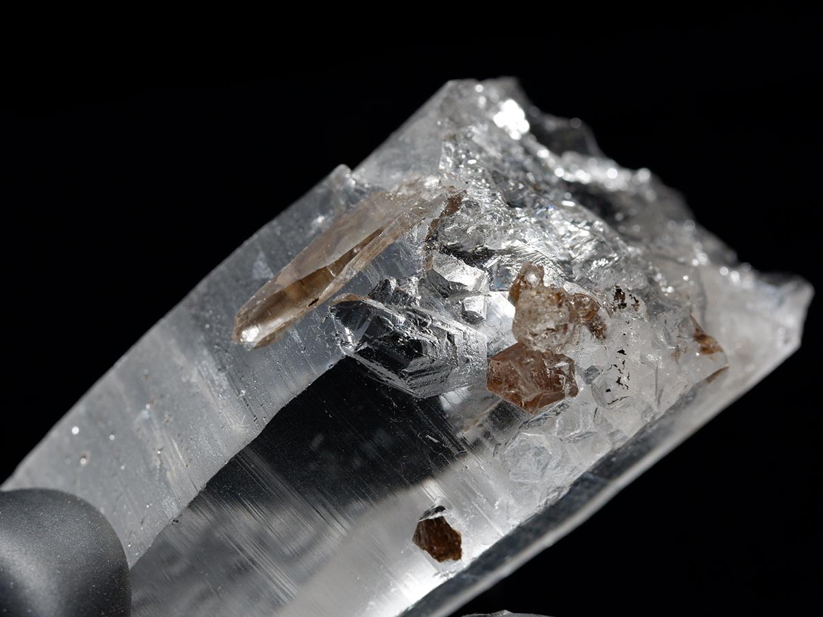 レムリアンシード 水晶 原石 証明書付属 ブラジル ミナスジェライス州 コリント産 レムリアンシードクリスタル 一点物  271-944