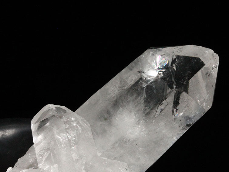 水晶 クラスター 水晶 原石 アーカンソー産 セルフヒールド 一点物 272-102