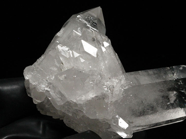 水晶 クラスター 水晶 原石 アーカンソー産 セルフヒールド 一点物 272-102