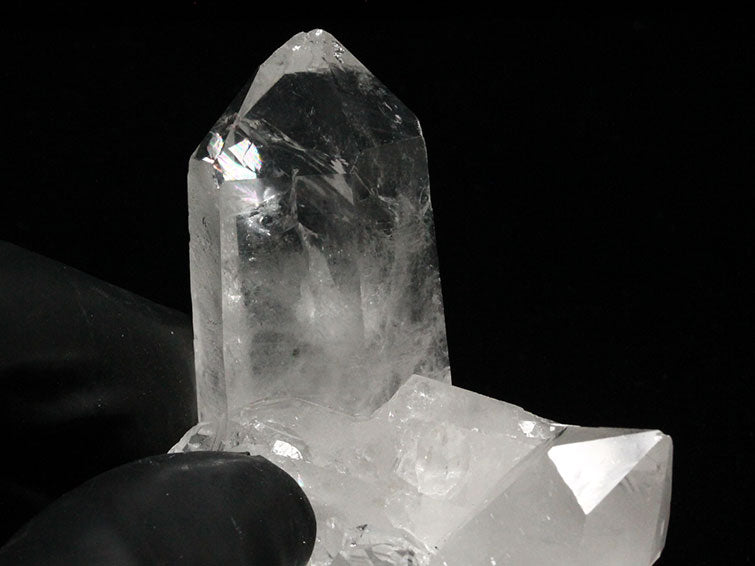 水晶 クラスター 水晶 原石 アーカンソー産 セルフヒールド 一点物 272-102